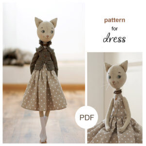 doll dress pattern