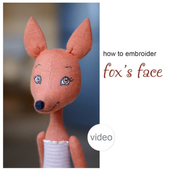 how to embroider doll face