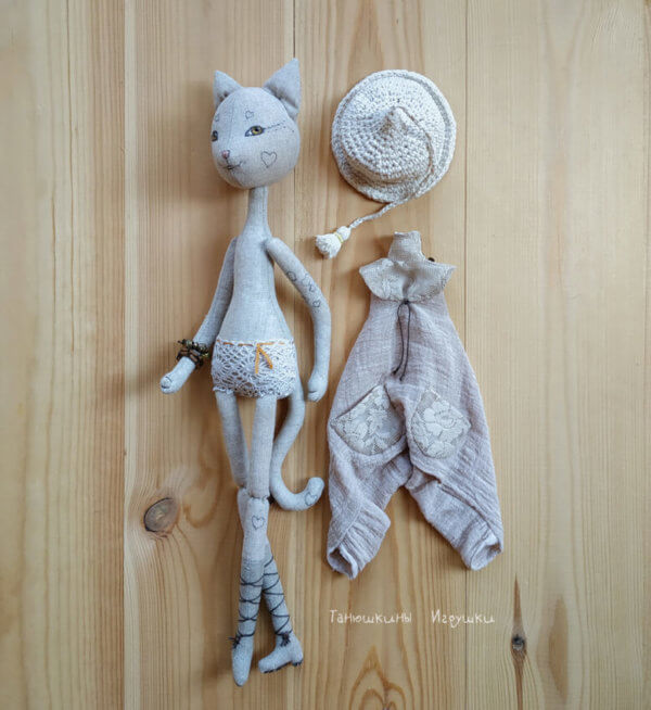 cat doll sewing pattern