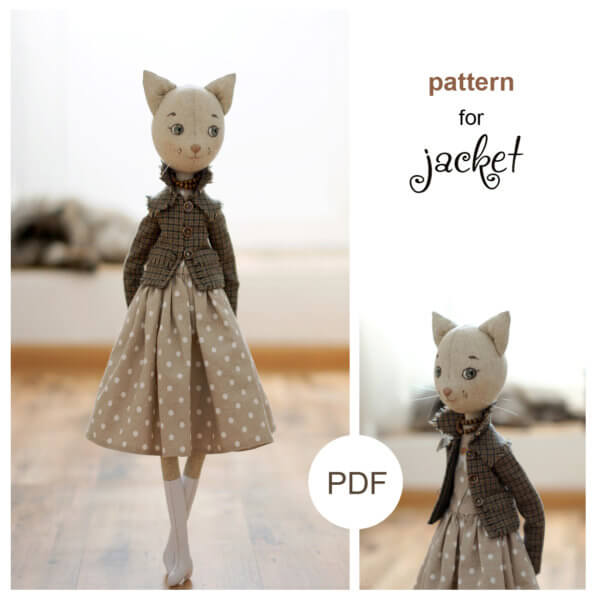 doll jacket pattern