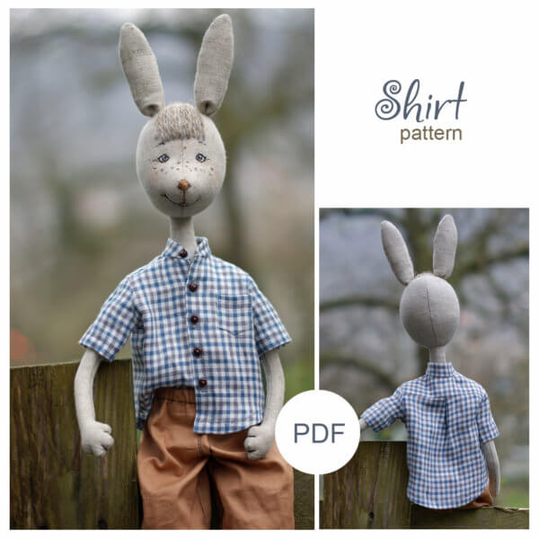 pattern: shirt for rabbit